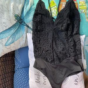 Black bodysuit